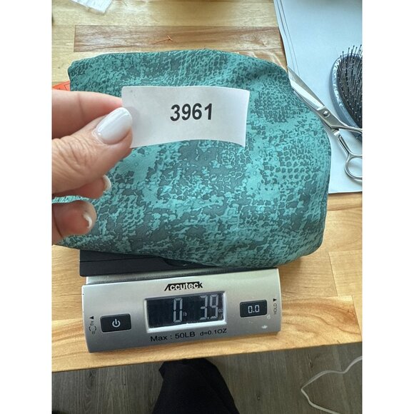 A New Day Y2K Midi Skirt Size S Pull On Snakeskin Abstract Teal Indie Sleeze - Picture 6 of 6